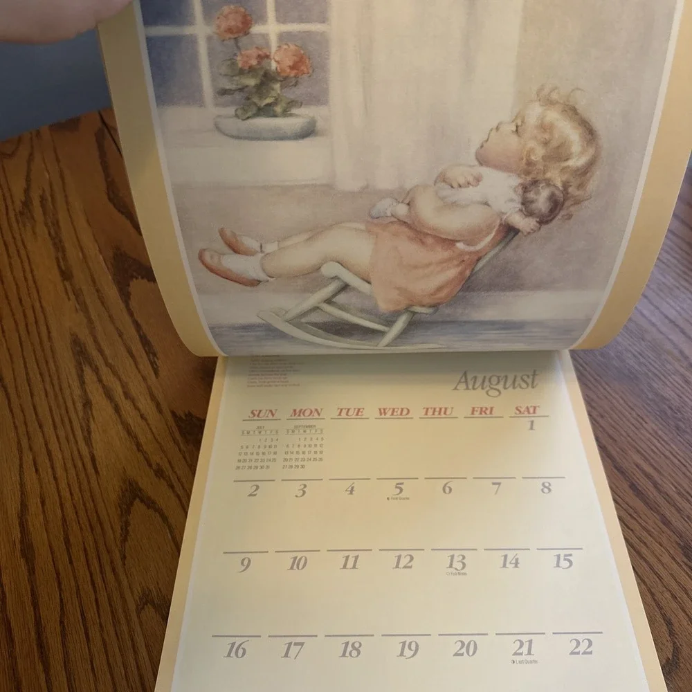 Bessie Pease Gutmann Calendar Lot 1992 1993 Vintage Art Multi Good Illustrations
